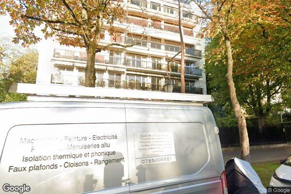 Vue Google Street View du 61 Boulevard du Commandant Charcot