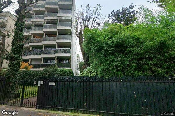 Vue Google Street View du 101 Boulevard du Général Koenig