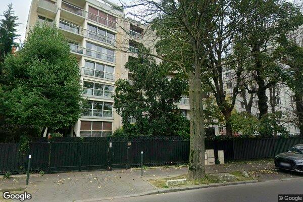 Vue Google Street View du 117 Boulevard du Général Koenig