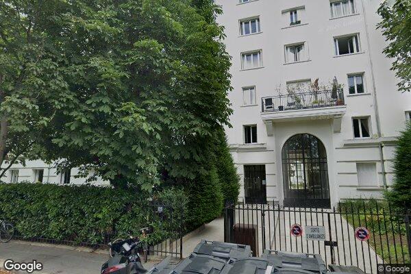 Vue Google Street View du 125 Boulevard du Général Koenig