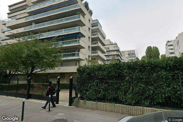 Vue Google Street View du 14 Boulevard du Parc