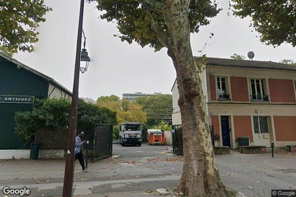 Vue Google Street View du 25 Boulevard du Parc