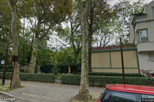 Vue Google Street View du 112 Boulevard Georges Seurat