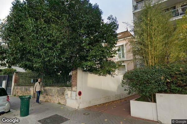 Vue Google Street View du 13 Boulevard Georges Seurat