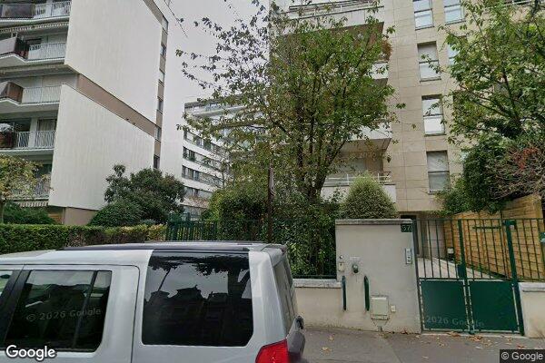 Vue Google Street View du 57 Boulevard Georges Seurat