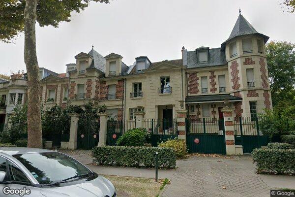 Vue Google Street View du 70 Boulevard Georges Seurat