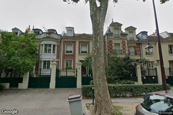 Vue Google Street View du 74 Boulevard Georges Seurat