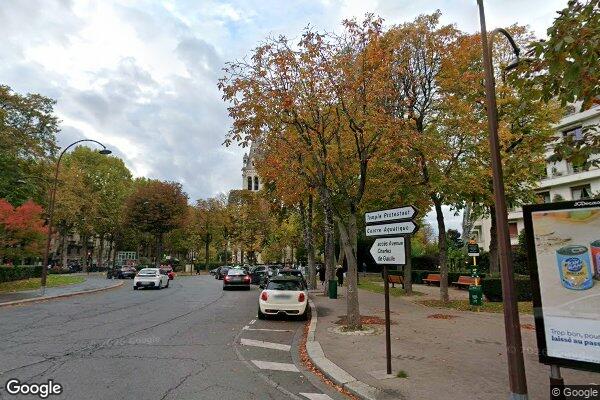 Vue Google Street View du 1 Boulevard Inkermann