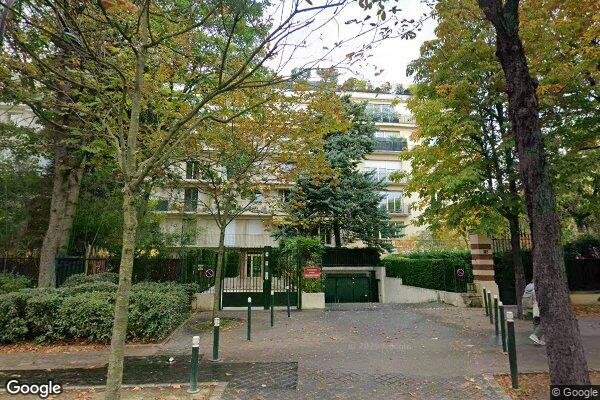 Vue Google Street View du 11 Boulevard Inkermann