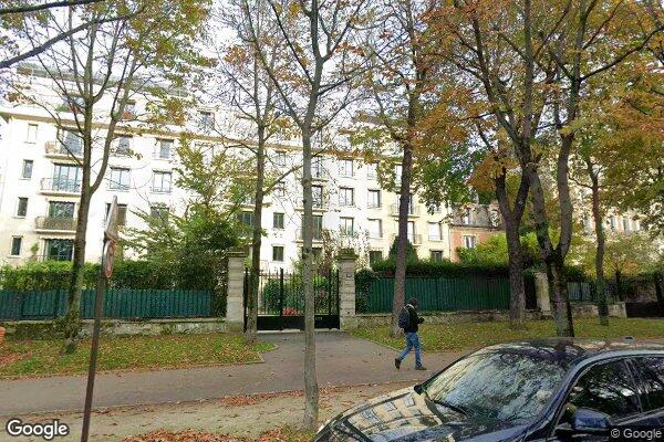 Vue Google Street View du 14 Boulevard Inkermann