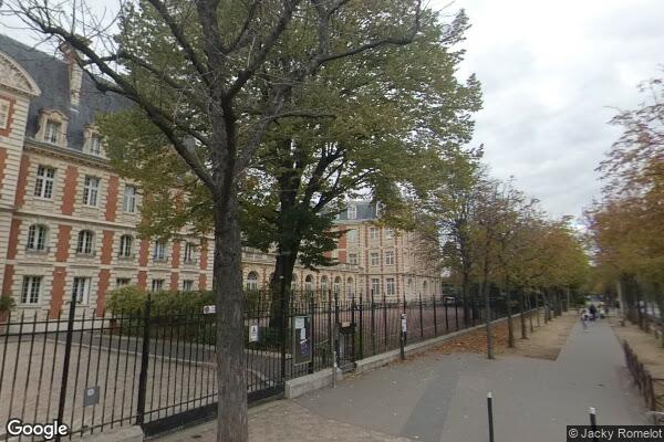 Vue Google Street View du 17 Boulevard Inkermann