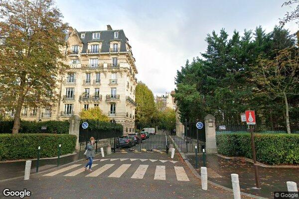 Vue Google Street View du 28 Boulevard Inkermann