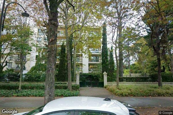 Vue Google Street View du 37 Boulevard Inkermann