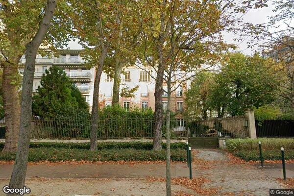 Vue Google Street View du 38 Boulevard Inkermann