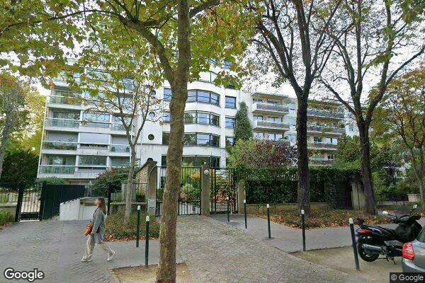 Vue Google Street View du 45 Boulevard Inkermann