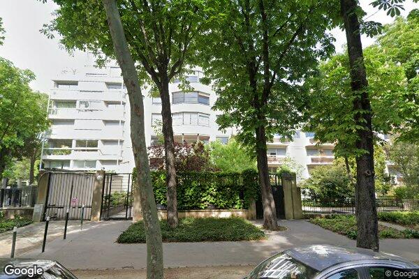 Vue Google Street View du 47 Boulevard Inkermann