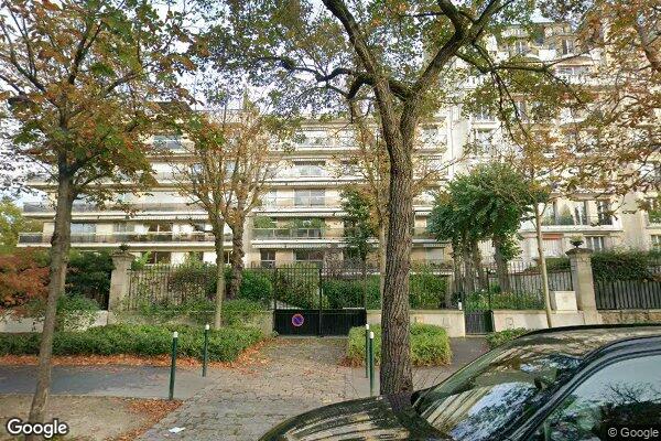 Vue Google Street View du 48 Boulevard Inkermann