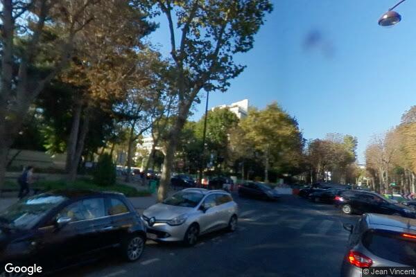 Vue Google Street View du 52 Boulevard Inkermann