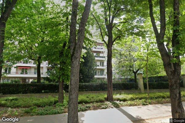 Vue Google Street View du 58 Boulevard Inkermann