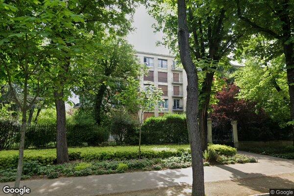 Vue Google Street View du 64 Boulevard Inkermann