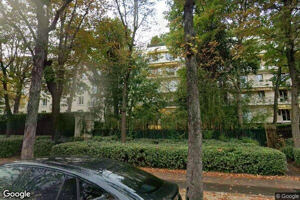Vue Google Street View du 7 Boulevard Inkermann