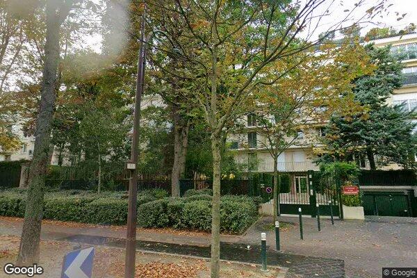 Vue Google Street View du 9 Boulevard Inkermann