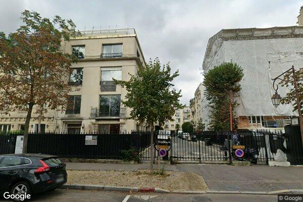 Vue Google Street View du 1 Boulevard Maillot