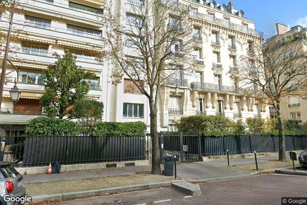 Vue Google Street View du 12 Boulevard Maillot