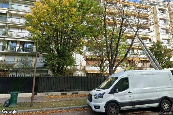 Vue Google Street View du 16 Boulevard Maillot