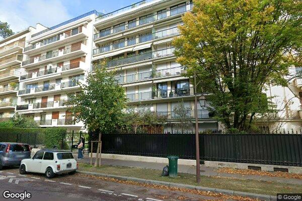 Vue Google Street View du 18 Boulevard Maillot
