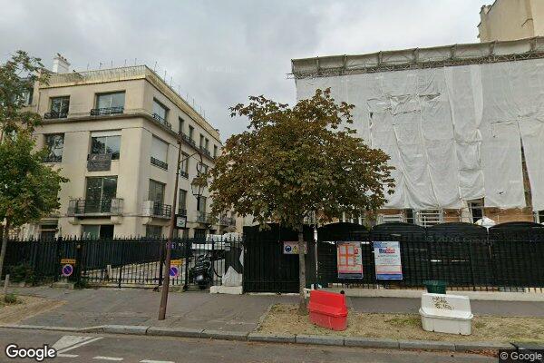 Vue Google Street View du 2 Boulevard Maillot