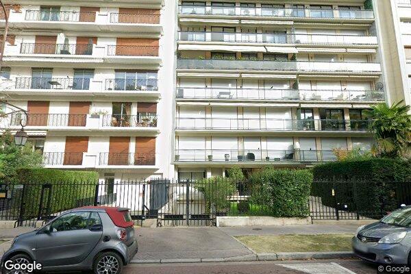 Vue Google Street View du 20 Boulevard Maillot