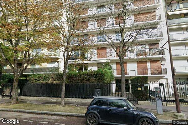 Vue Google Street View du 22 Boulevard Maillot