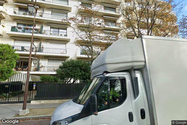 Vue Google Street View du 40 Boulevard Maillot