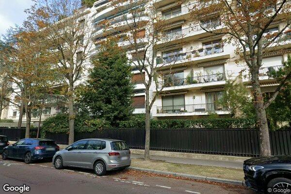 Vue Google Street View du 42 Boulevard Maillot
