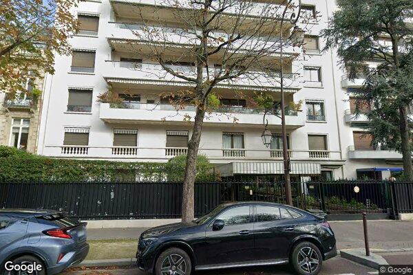 Vue Google Street View du 46 Boulevard Maillot