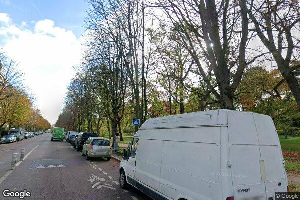 Vue Google Street View du 52 Boulevard Maillot