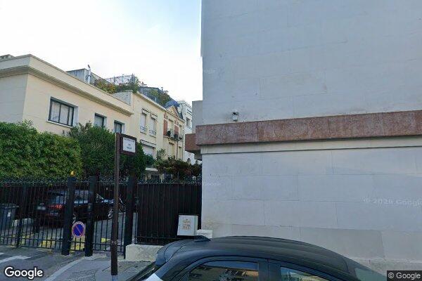 Vue Google Street View du 7 Boulevard Maillot