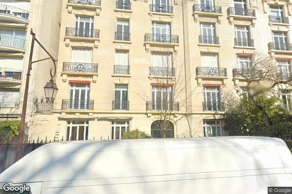Vue Google Street View du 8 Boulevard Maillot
