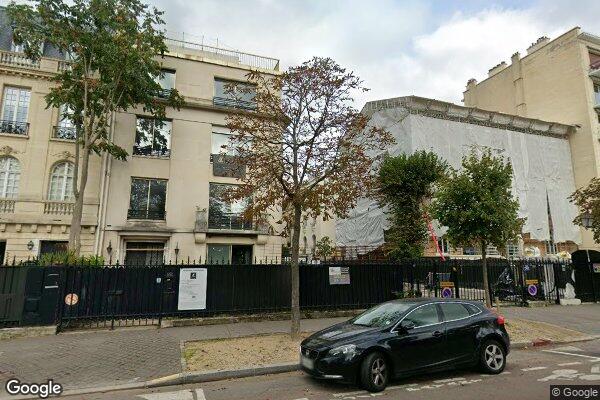Vue Google Street View du 106 Boulevard Maurice Barrès