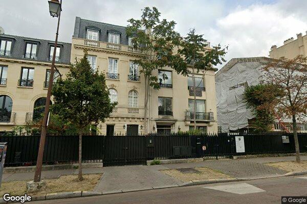 Vue Google Street View du 108 Boulevard Maurice Barrès