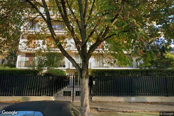 Vue Google Street View du 116 Boulevard Maurice Barrès