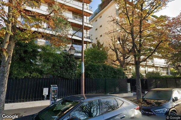 Vue Google Street View du 118 Boulevard Maurice Barrès