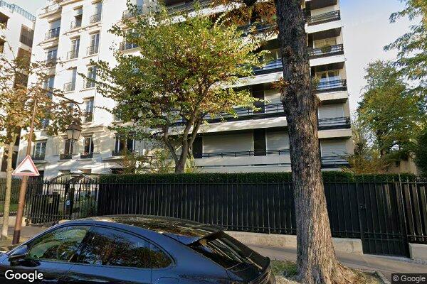 Vue Google Street View du 122 Boulevard Maurice Barrès