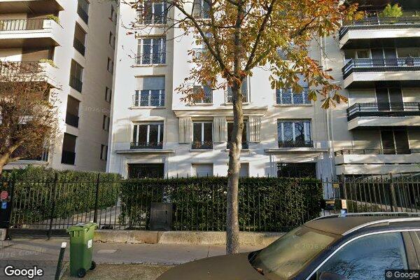 Vue Google Street View du 124 Boulevard Maurice Barrès