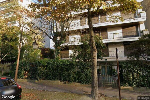 Vue Google Street View du 126 Boulevard Maurice Barrès