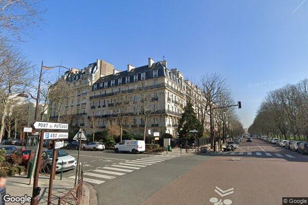 Vue Google Street View du 62 Boulevard Maurice Barrès