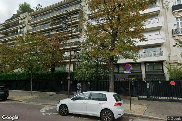 Vue Google Street View du 68BIS Boulevard Maurice Barrès