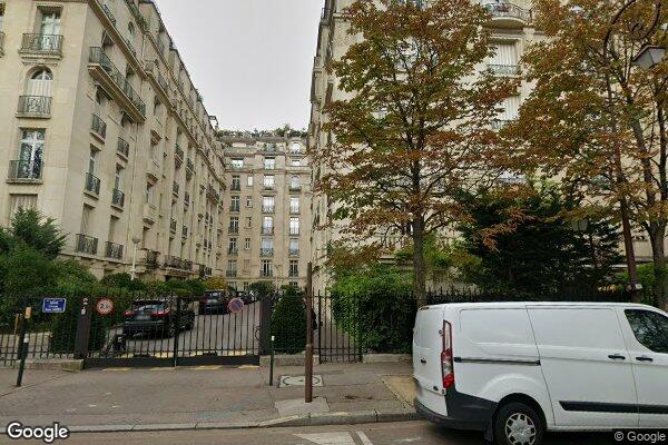Vue Google Street View du 74 Boulevard Maurice Barrès