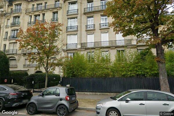 Vue Google Street View du 86 Boulevard Maurice Barrès